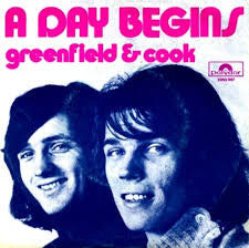 Greenfield & Cook : A Day Begins (7", Single)