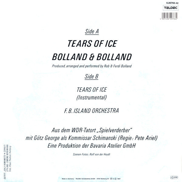 Bolland & Bolland : Tears Of Ice (12", Maxi)