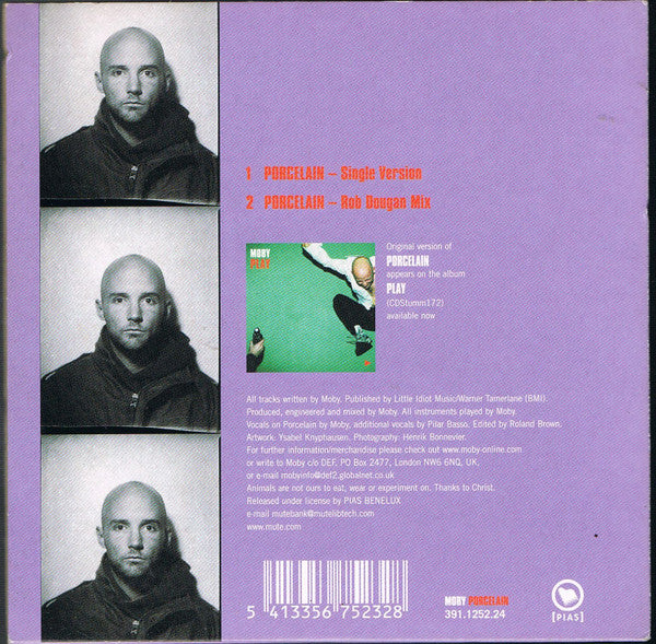 Moby : Porcelain (CD, Single)