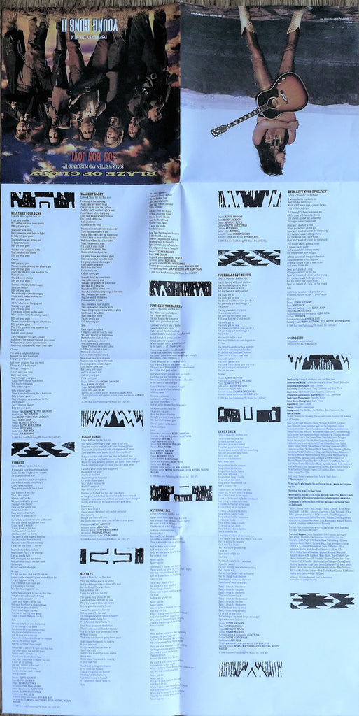 Jon Bon Jovi : Blaze Of Glory (CD, Album, PDO)