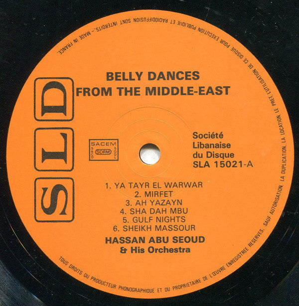 حسن أبو السعود وفرقته = حسن أبو السعود وفرقته : رقصات من الشرق الأوسط = Belly Dances From The Middle-East  (LP, Album)