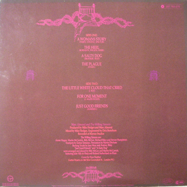 Marc Almond : A Womans Story (Some Songs To Take To The Tomb - Compilation One) (12")