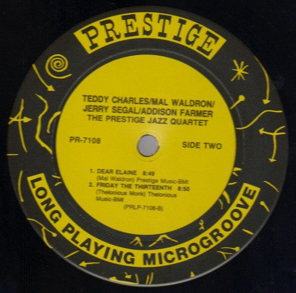 The Prestige Jazz Quartet : The Prestige Jazz Quartet (LP, Album)