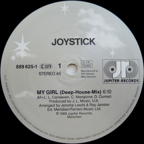 Joystick (2) : My Girl (12", Maxi)