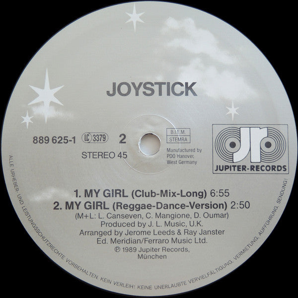 Joystick (2) : My Girl (12", Maxi)