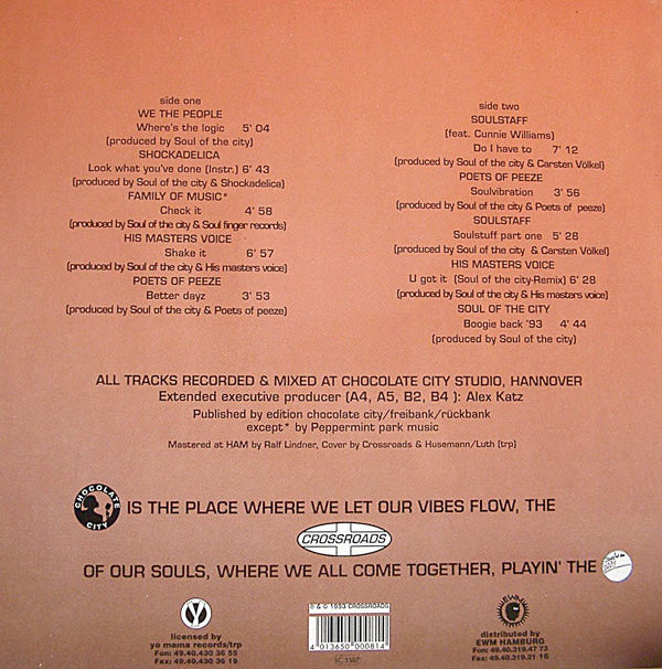 Various : Soul Of The City Vol. One (LP, Comp)