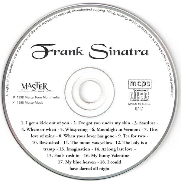 Frank Sinatra : Frank Sinatra (CD, Comp)