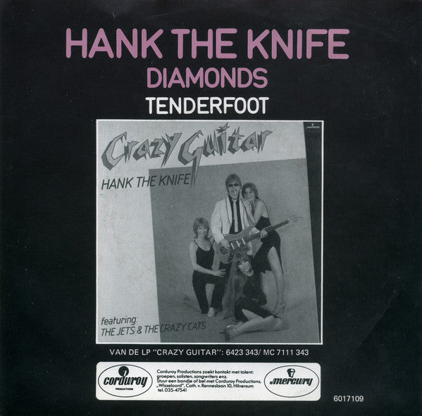Hank The Knife : Diamonds (7", Single)