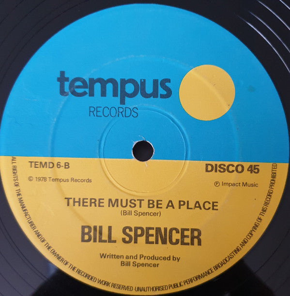 Bill Spencer & Lorna Rowe : Sailing (12", Single)