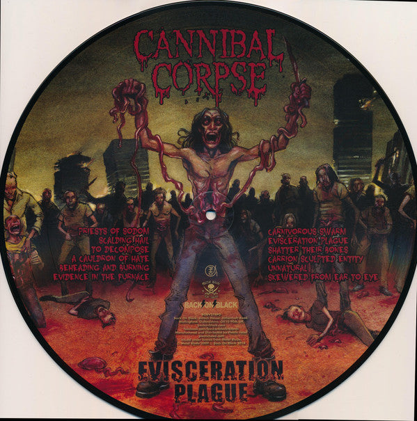 Cannibal Corpse : Evisceration Plague (LP, Album, Pic, RE)