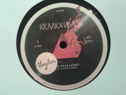 Kraak & Smaak Feat. Janne Schra : Love Inflation (7", Single)