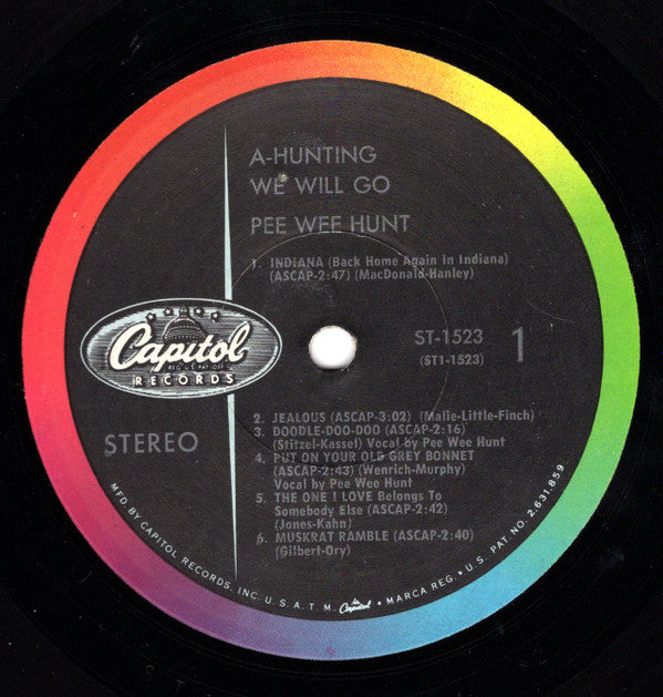 Pee Wee Hunt : A Hunting We Will Go (That's The Way The Fox Trots!) (LP, Album)