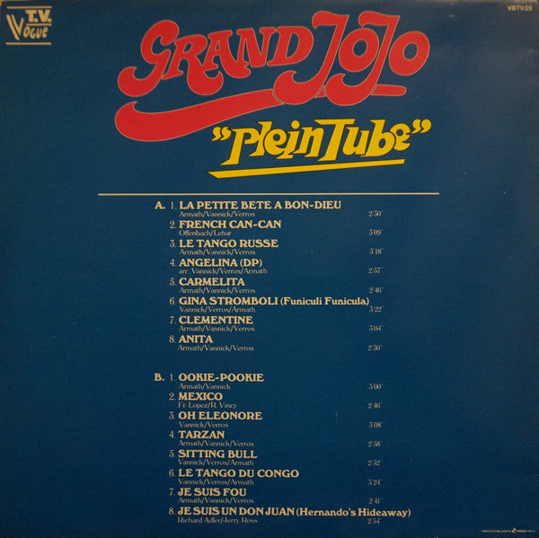 Grand Jojo : PleinTube (LP, Album)