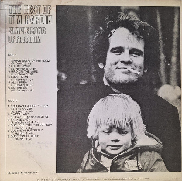 Tim Hardin : The Best Of Tim Hardin / Simple Song Of Freedom (LP, Comp)