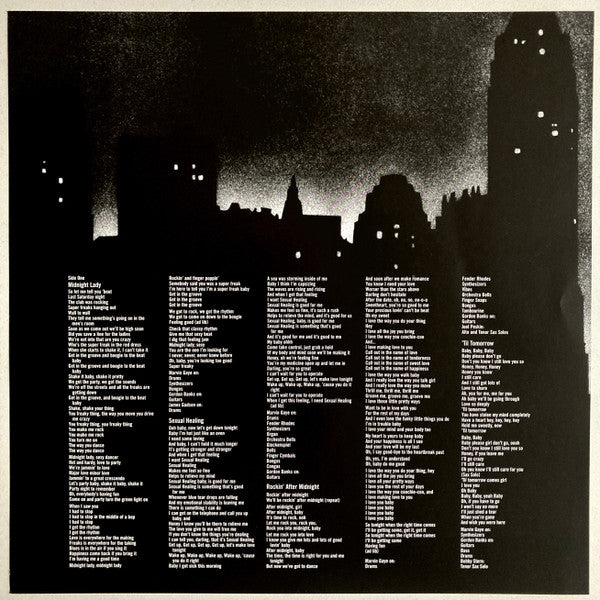 Marvin Gaye : Midnight Love (LP, Album, RE, 180)