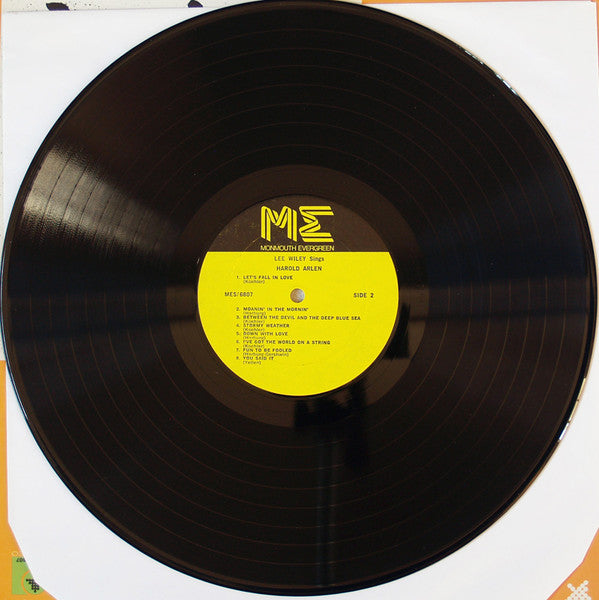 Lee Wiley / Rodgers & Hart, Harold Arlen : Lee Wiley Sings Rodgers & Hart And Harold Arlen (LP, Comp)