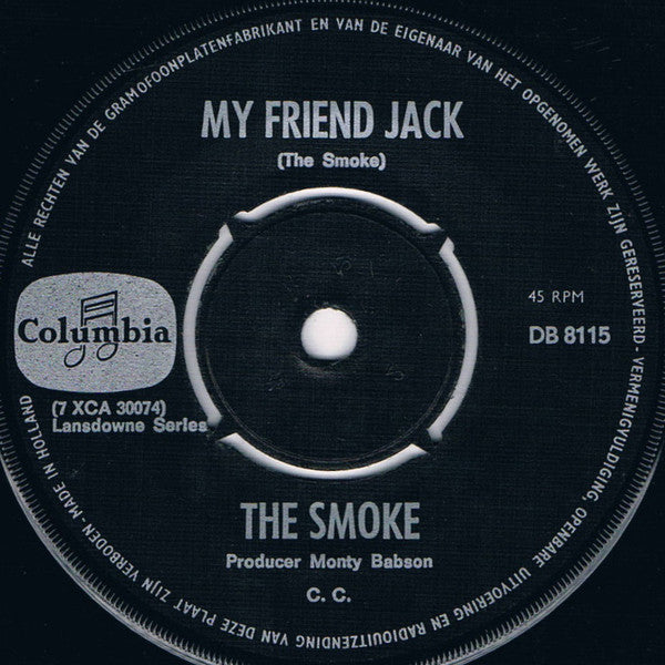 The Smoke : My Friend Jack (7", Single)