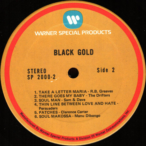 Various : Black Gold - 24 Carats (2xLP, Comp)
