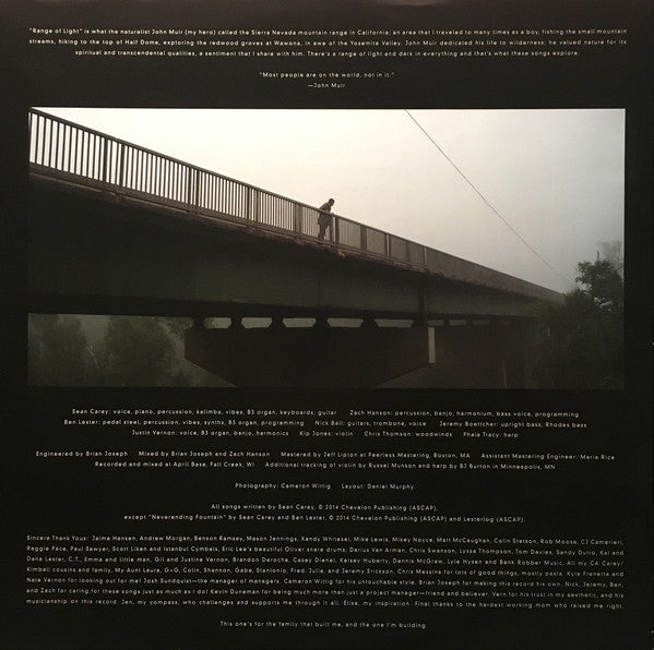 S. Carey (2) : Range Of Light (LP, Album)