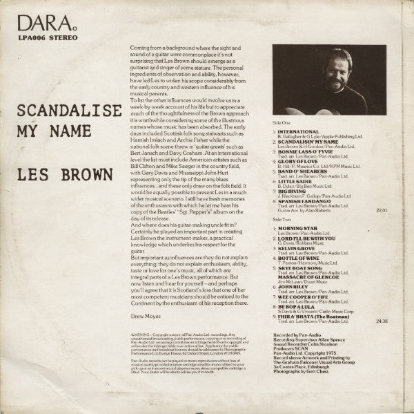 Les Brown (3) : Scandalise My Name (LP)