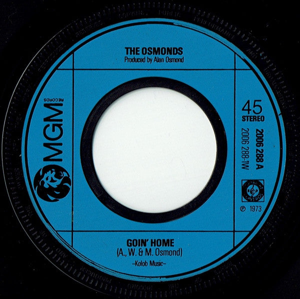 The Osmonds : Goin' Home (7", Single)
