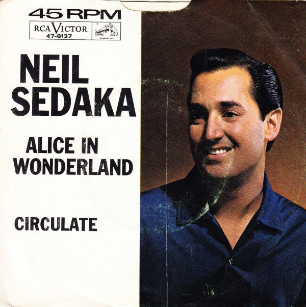 Neil Sedaka : Alice In Wonderland / Circulate (7")