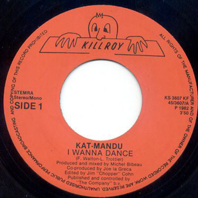 Kat Mandu : I Wanna Dance (7", Single)