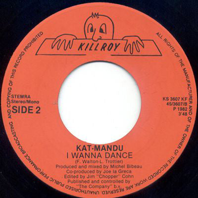 Kat Mandu : I Wanna Dance (7", Single)