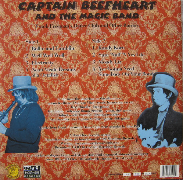 Captain Beefheart And The Magic Band : Frank Freeman's Dance Club - And Other Rarities (LP, Comp, Ltd, Num, RE, Blu)