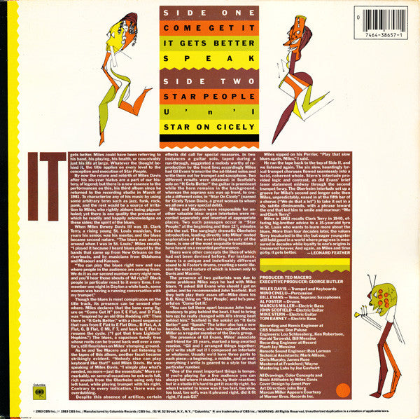 Miles Davis : Star People (LP, Album)