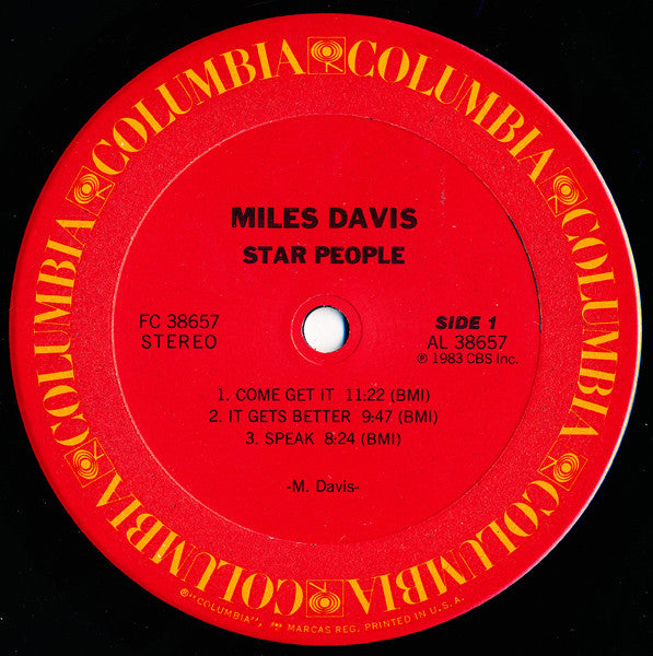 Miles Davis : Star People (LP, Album)