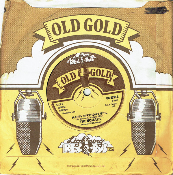 The Equals : Black Skinned Blue Eyed Boy / Happy Birthday Girl (7", Single)