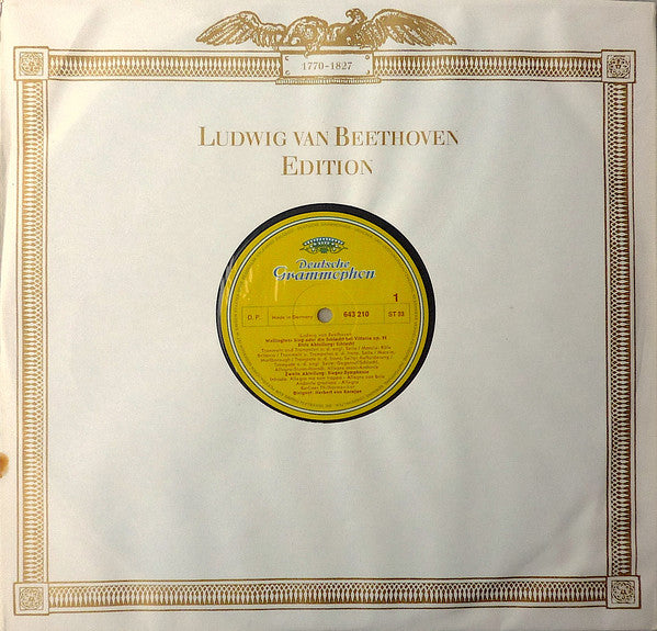 Ludwig van Beethoven / Berliner Philharmoniker = Berliner Philharmoniker, Herbert von Karajan, Blasorchester der Berliner Philharmoniker = Blasorchester der Berliner Philharmoniker : Wellingtons Sieg / Märsche = La Vittoria Di Wellington / Marce (LP, Ltd, S/Edition)