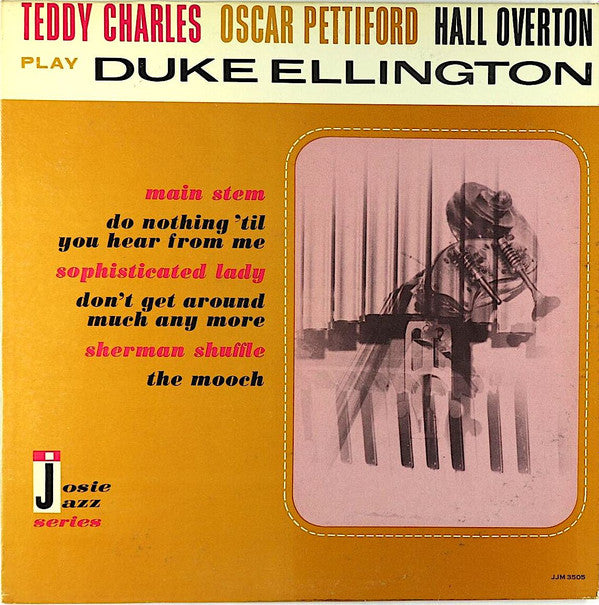 Teddy Charles Trio : Teddy Charles, Oscar Pettiford, Hall Overton Play Duke Ellington (LP, Album, RE)