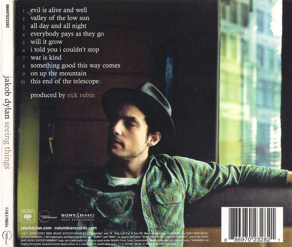 Jakob Dylan : Seeing Things (CD, Album, Dig)