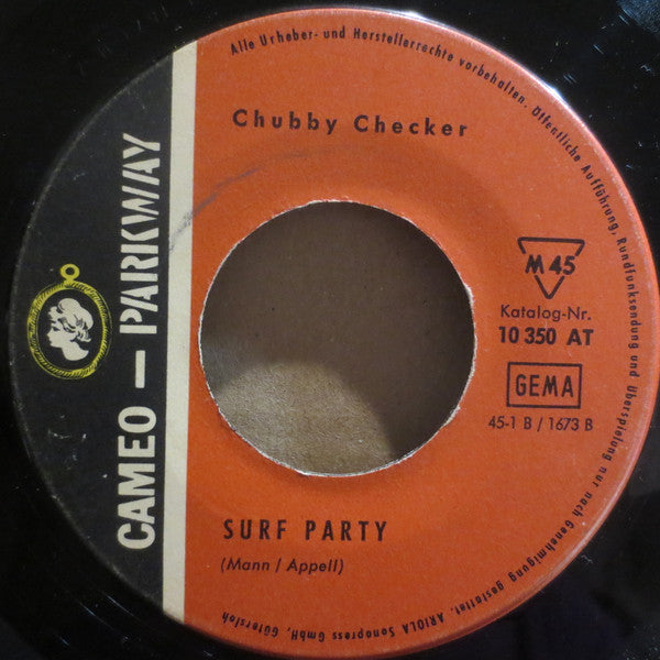 Chubby Checker : Twist It Up / Surf Party (7", Single)