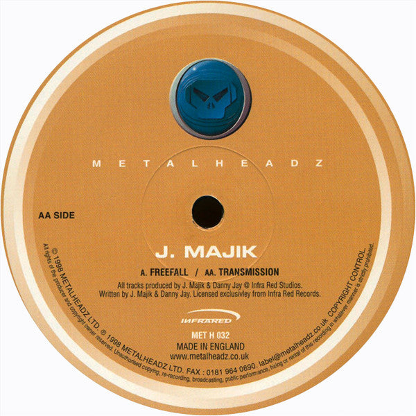 J Majik : Freefall / Transmission (12")