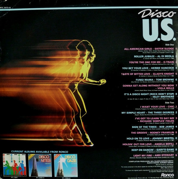 Various : Disco U.S. (LP, Comp)