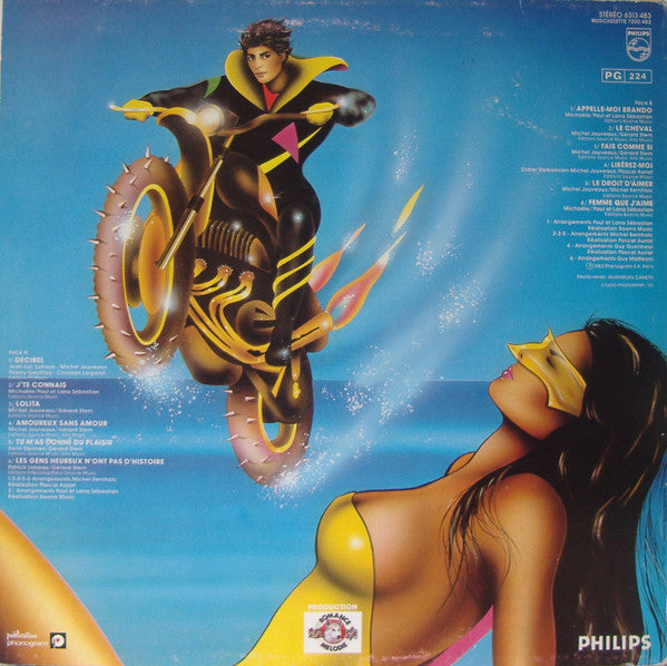 Jean-Luc Lahaye : Appelle Moi Brando (LP, Album)