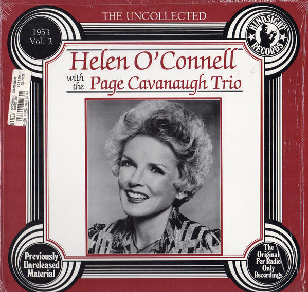 Helen O'connell With The Page Cavanaugh Trio : The Uncollected Vol. 2 1953 (LP, Album, Mono, RE)