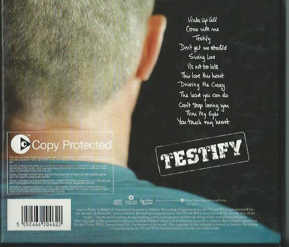 Phil Collins : Testify (CD, Album, Copy Prot. + Box, Ltd, Pri)