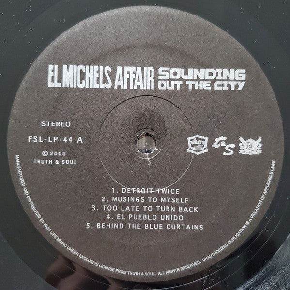 El Michels Affair : Sounding Out The City (LP, Album, Bla)