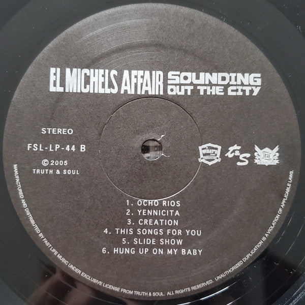 El Michels Affair : Sounding Out The City (LP, Album, Bla)