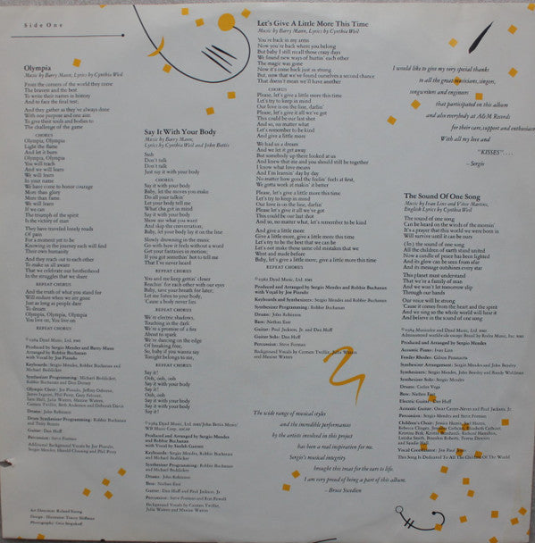 Sérgio Mendes : Confetti (LP, Album)
