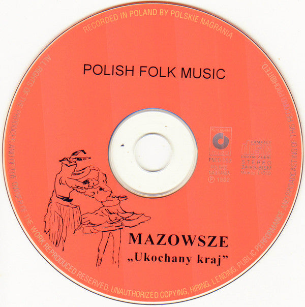 Mazowsze : Ukochany Kraj (CD, Comp)