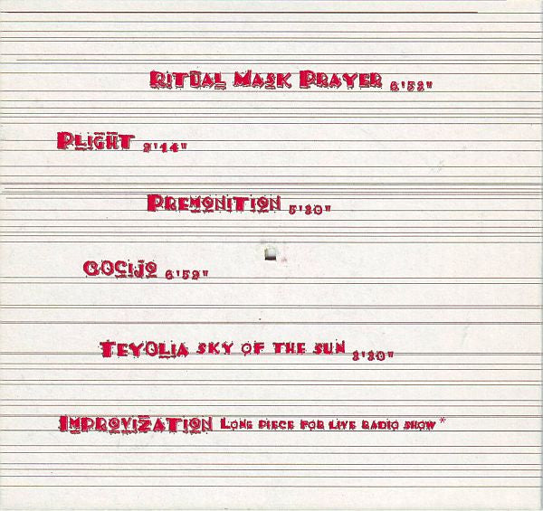 Jorge Reyes : Mort Aux Vaches (CD, Ltd, Num)