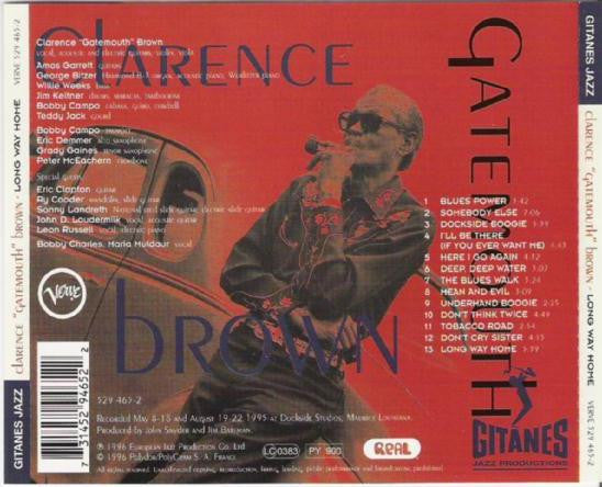 Clarence "Gatemouth" Brown : Long Way Home (CD, Album)