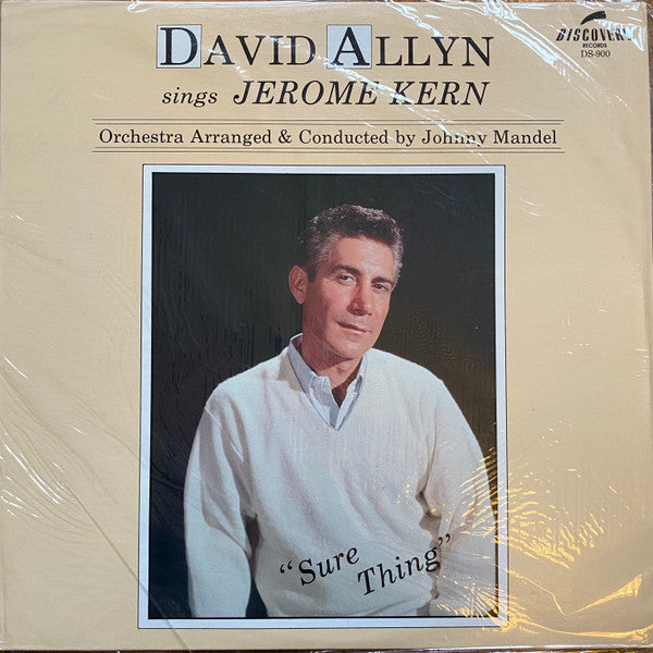 David Allyn : David Allyn Sings Jerome Kern "Sure Thing" (LP, RE)