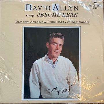 David Allyn : David Allyn Sings Jerome Kern "Sure Thing" (LP, RE)