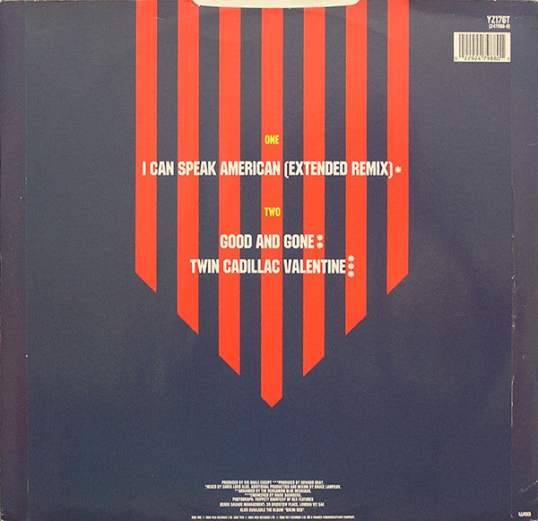 The Screaming Blue Messiahs : I Can Speak American (12", Single)